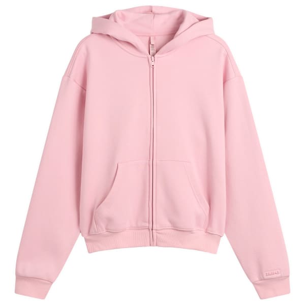 

Классическая толстовка на молнии из хлопкового флиса Skims, Halite