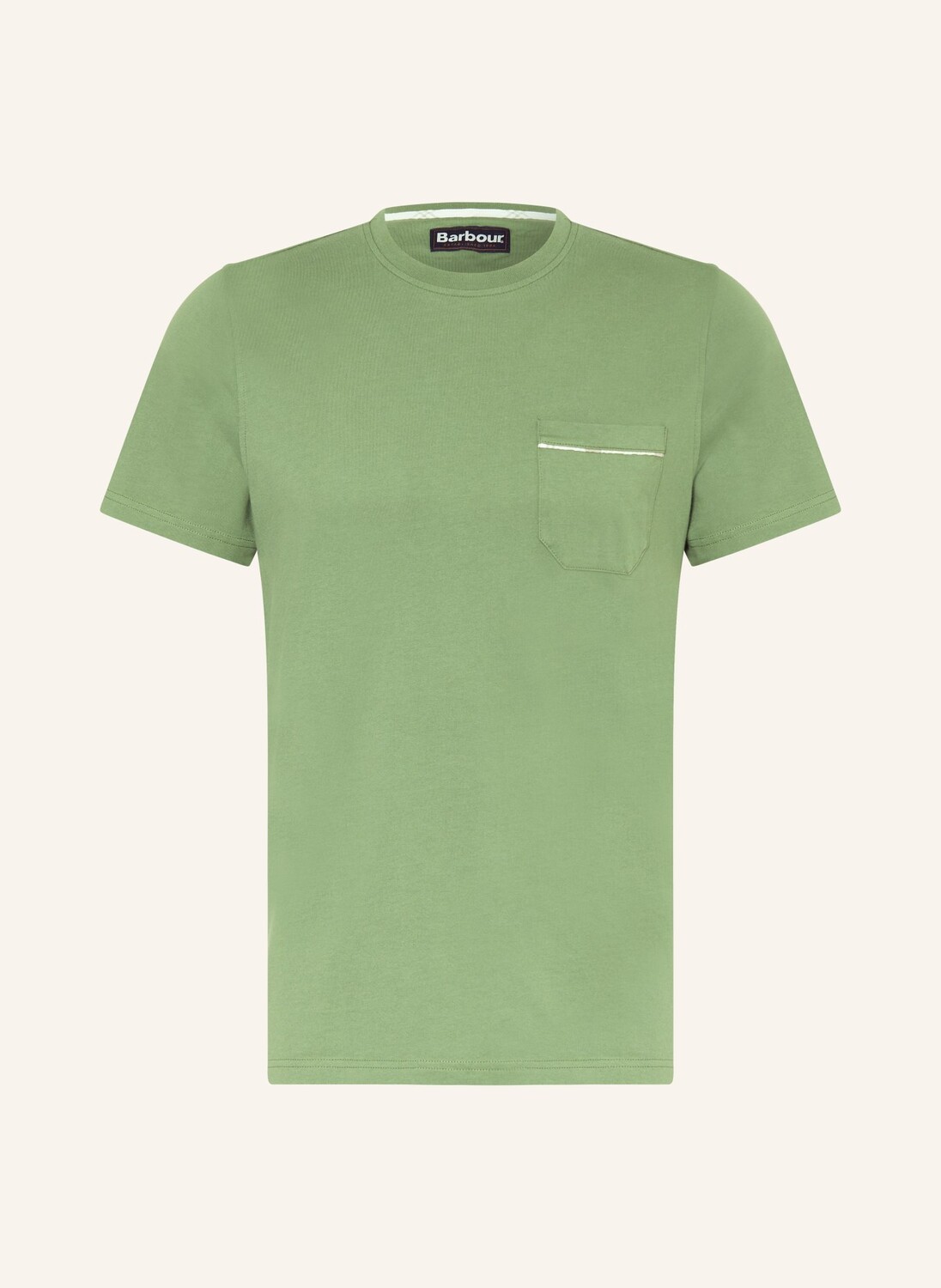 

Футболка Вудчерч Barbour, зеленый