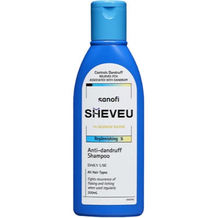 Elsun Upgraded Anti Dandruff Oil Control Шампунь и Кондиционер Набор Питающий, Объемный и Пышный SHEVEU, oil control dandruff treatment фиолетовый 375ml+repair зеленый 375ml+thickening оранжевый 375ml+nourishing dandruff treatment синий 200ml — фото 3