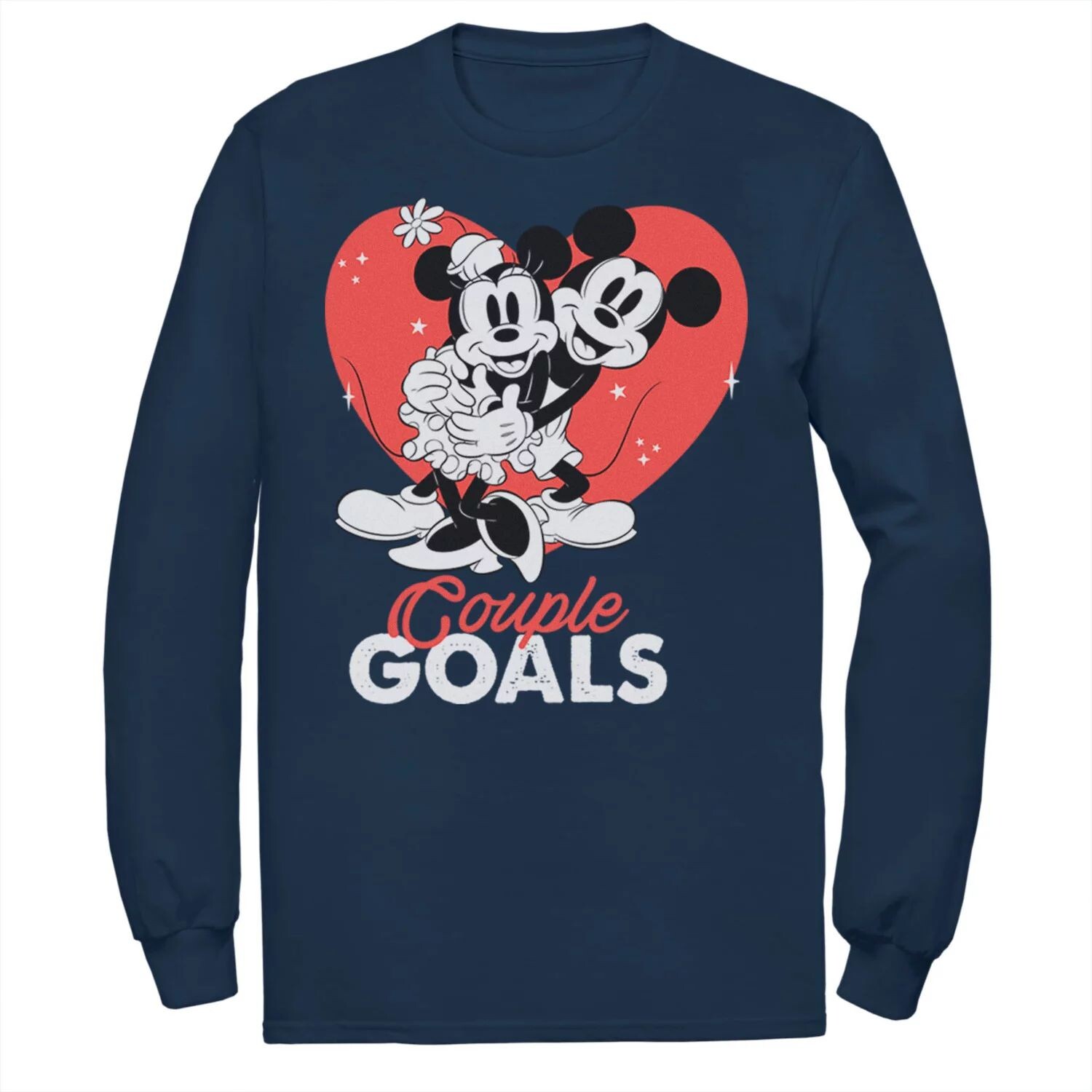 

Мужская футболка Disney Mickey & Minnie Mouse для пары Goals Licensed Character