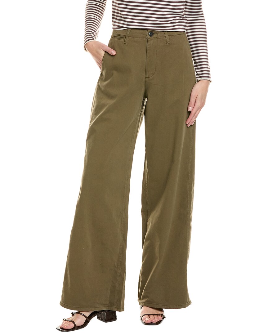 

Широкие брюки-чинос от Rag & Bone Sofie, зеленый