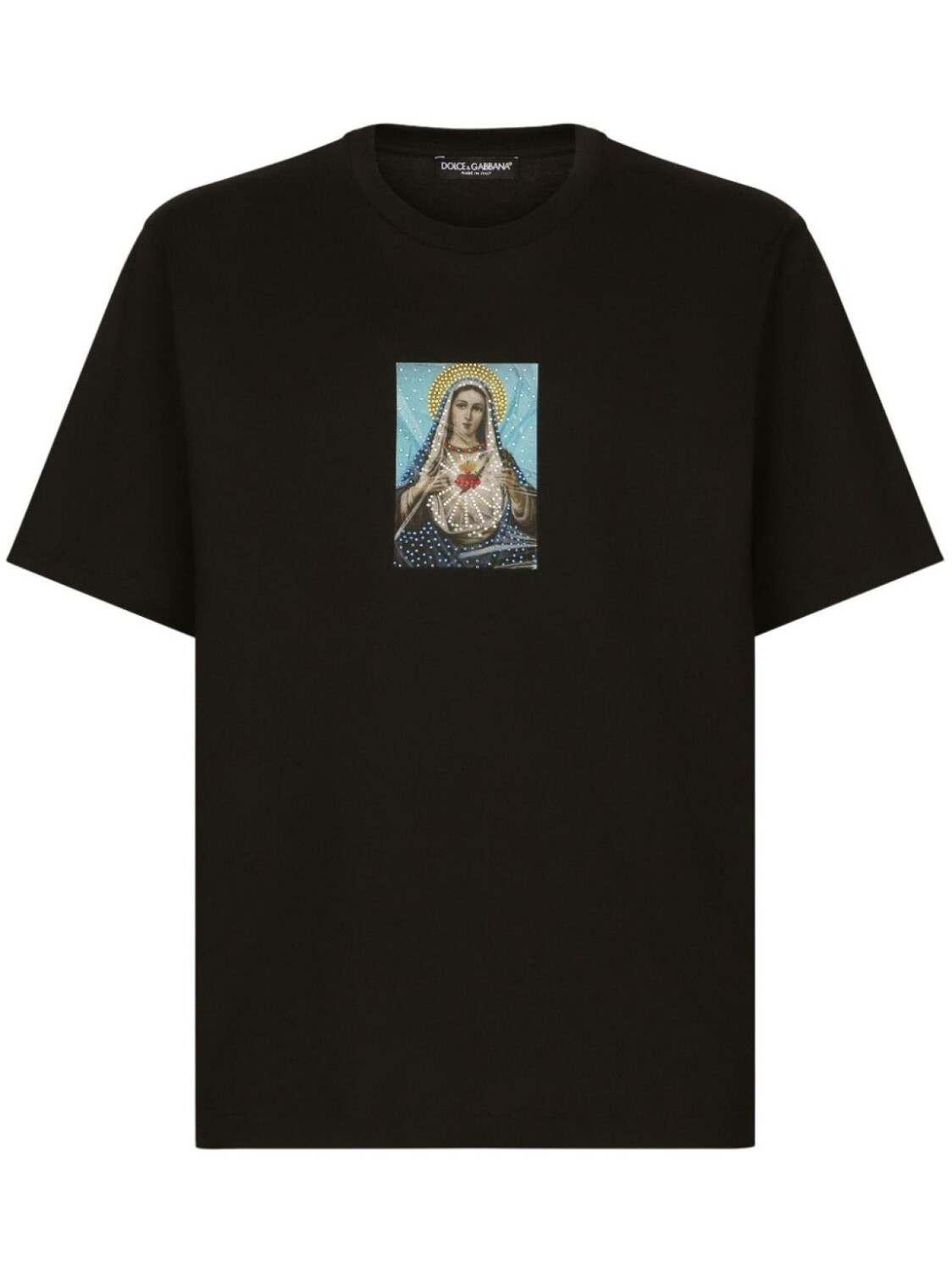 

Dolce & Gabbana футболка с графичным принтом, черный