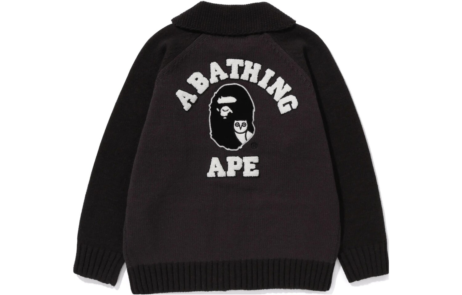 

Трикотаж Bape X OVO унисекс черный A Bathing Ape, черный