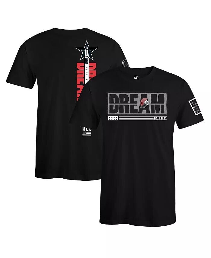 

Мужская и женская футболка x Black History Collection Black Portland Trail Blazers FISLL