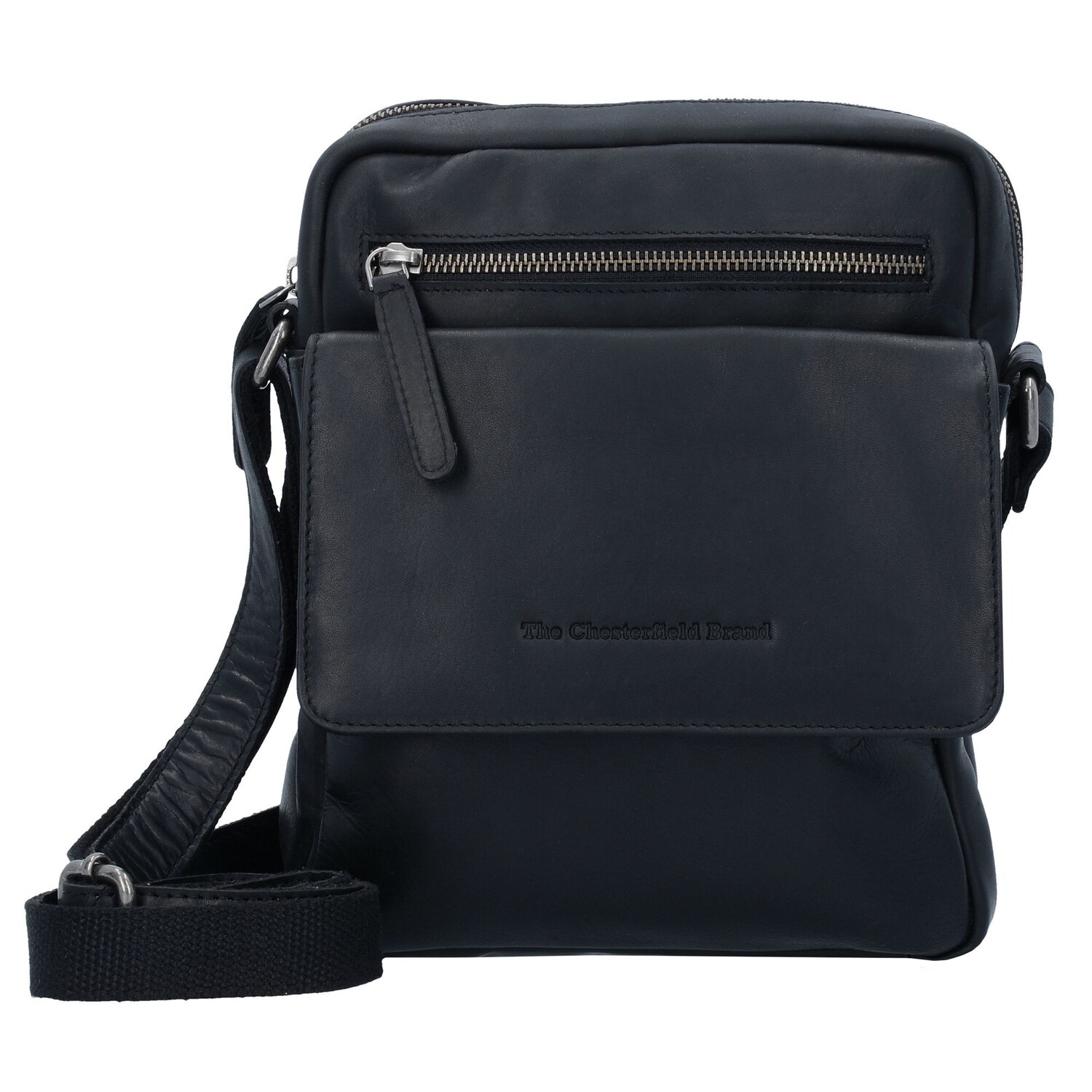

Сумка через плечо The Chesterfield Brand Wax Pull Up Leder 20 см, черный