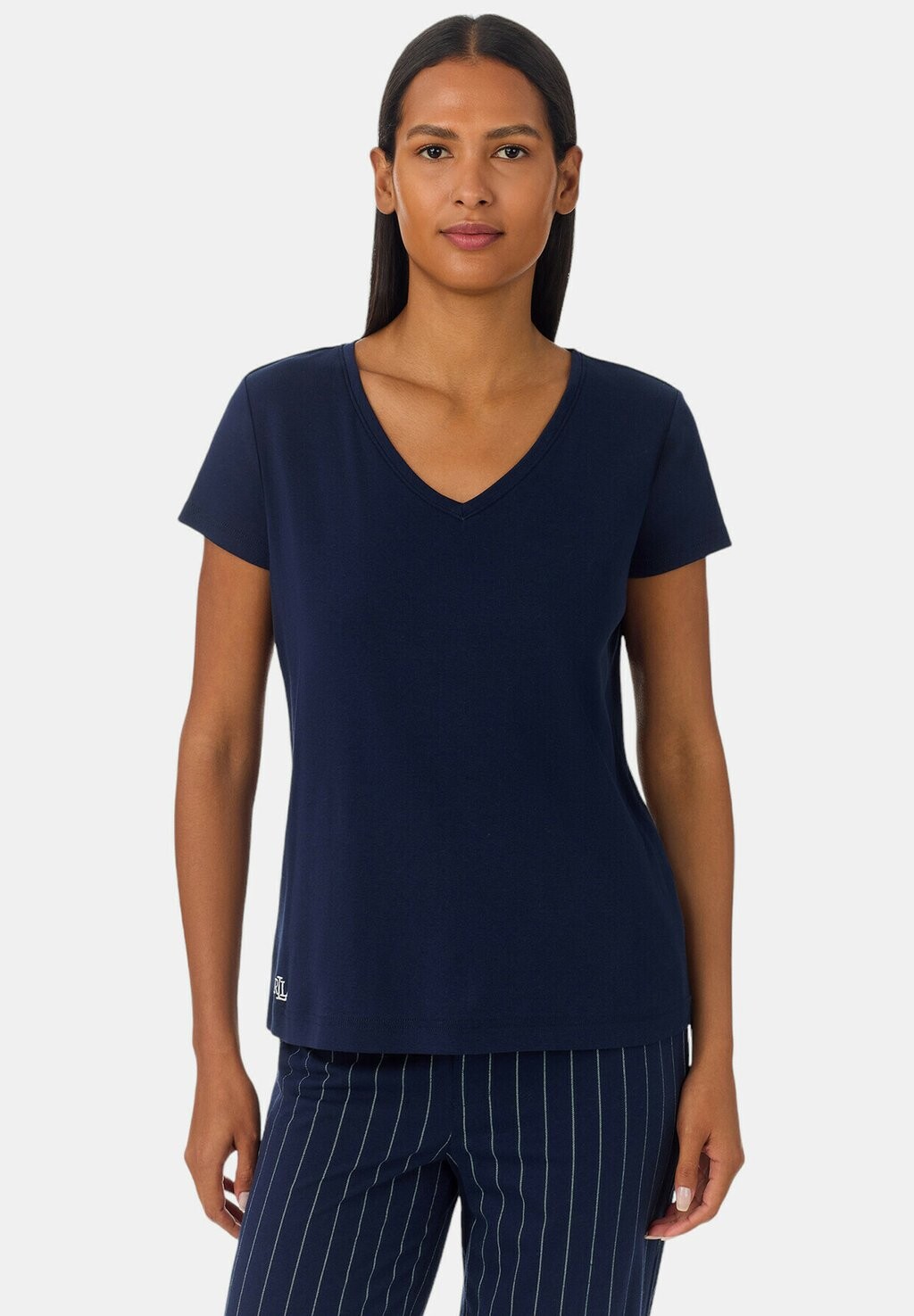 

Базовая футболка CORE SOFT Lauren Ralph Lauren, темно-синий
