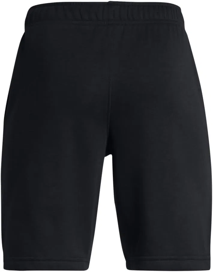 Шорты Under Armour Boys Rival Terry Shorts, (001) Black//Castlerock — фото 2