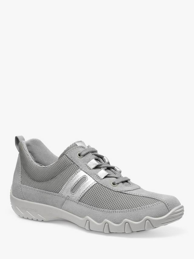 Кроссовки leanne ii из замши и кожи широкого покроя Hotter, цвет Shell Grey — фото 2