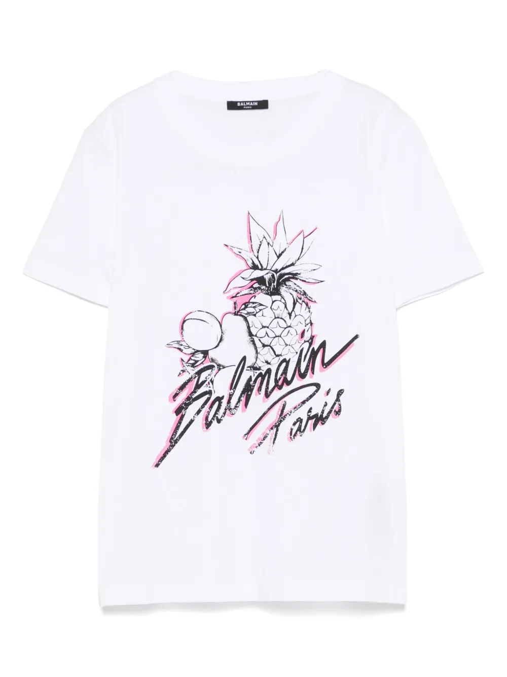 

Футболка с круглым вырезом BALMAIN, белый