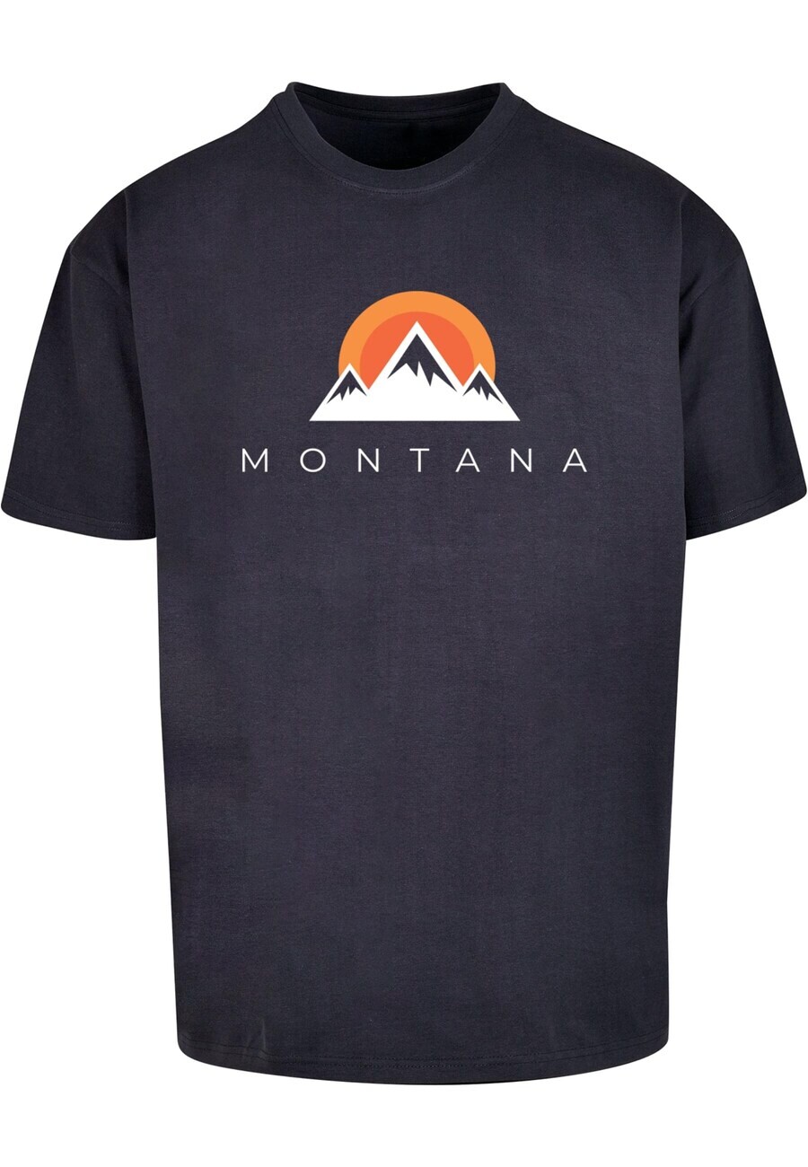 

Футболка Merchcode MONTANA X, темно-синий