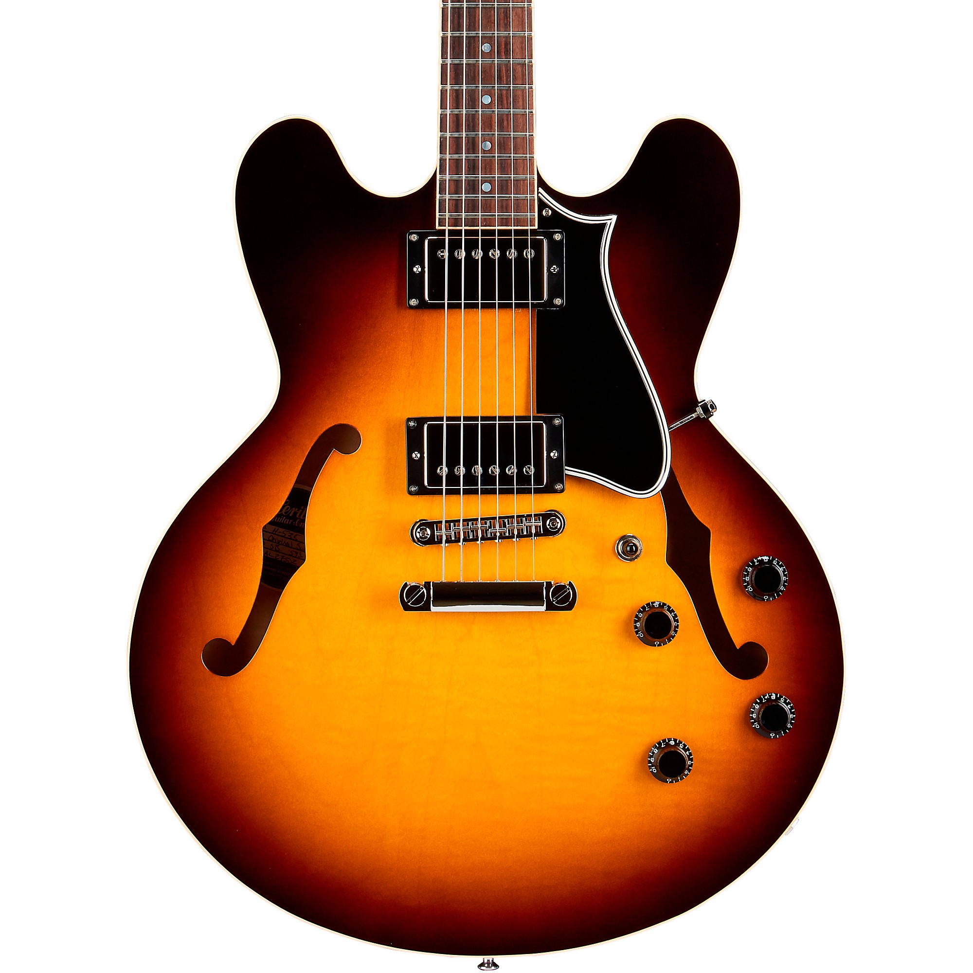 

Полуполая электрогитара Heritage Standard H-535 Original Sunburst