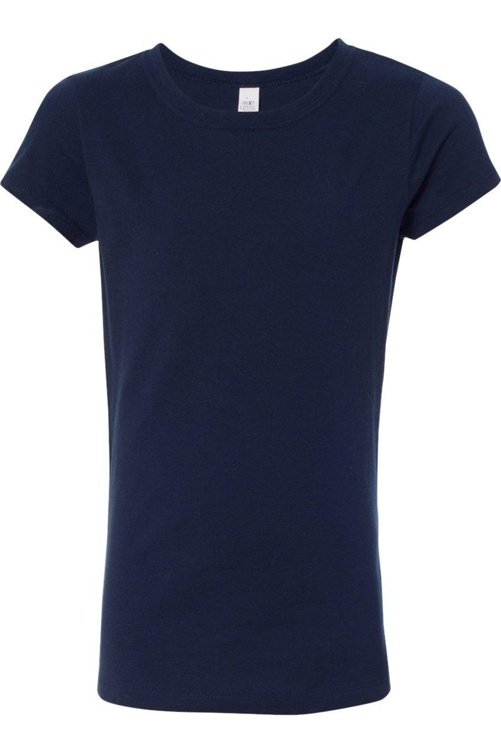 

Футболка принцессы из хлопка Next Level Girls, цвет midnight navy