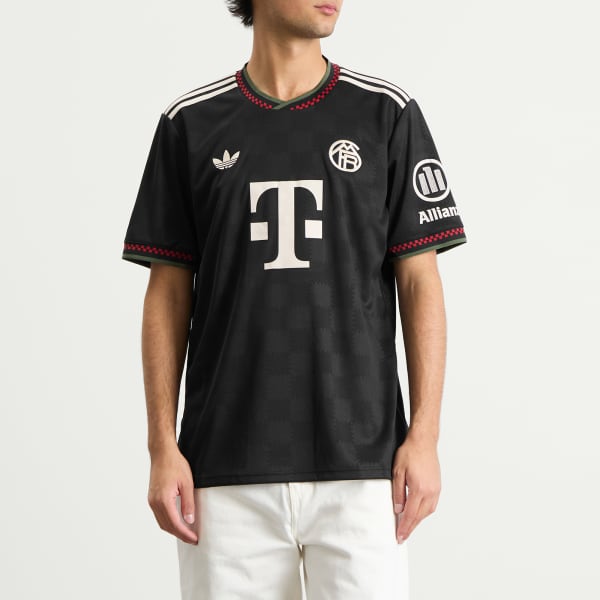 Третья футболка ФК Бавария 2025/2026 Adidas, черный — фото 2