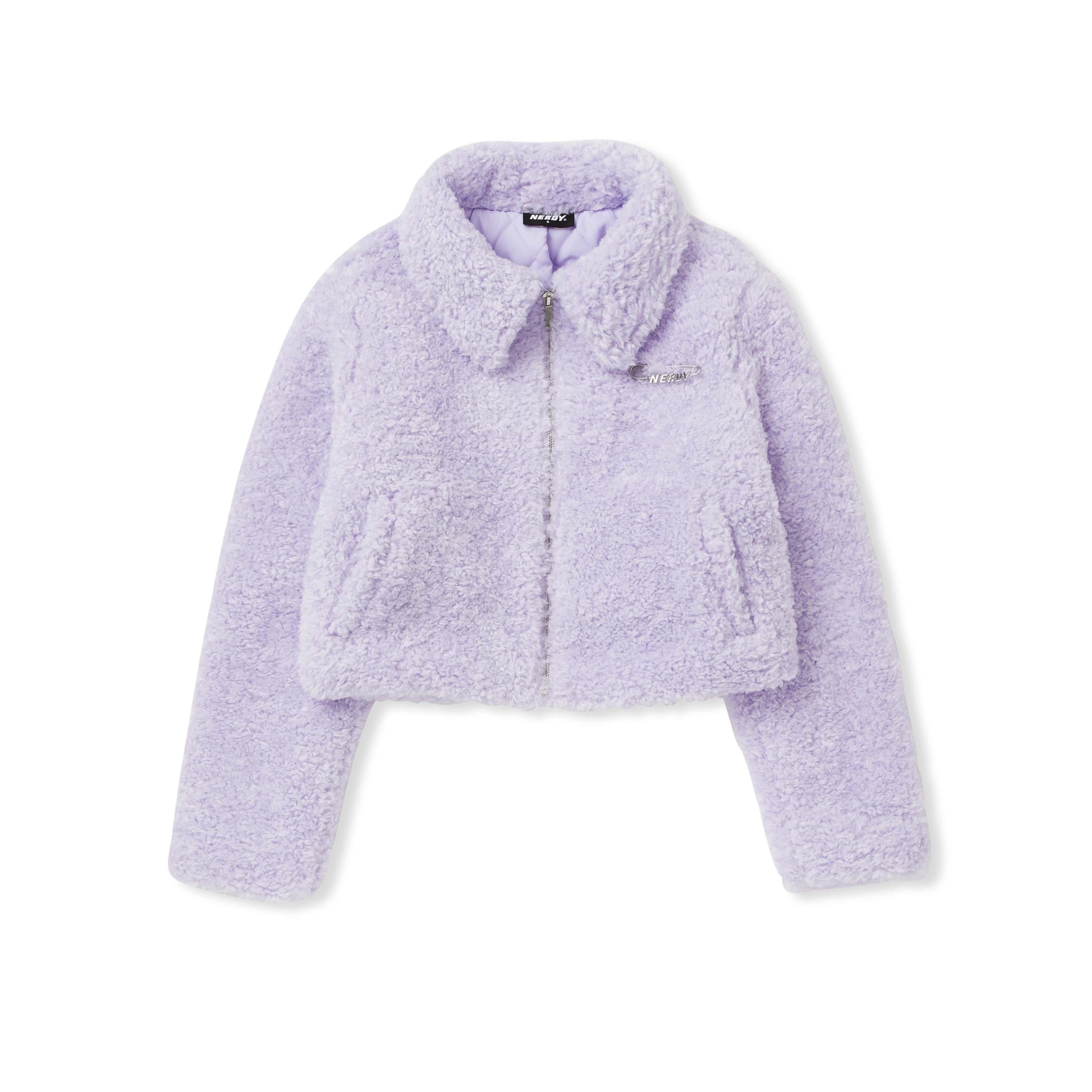 

Nerdy Бархатная куртка женская светло-фиолетовая, Light Purple
