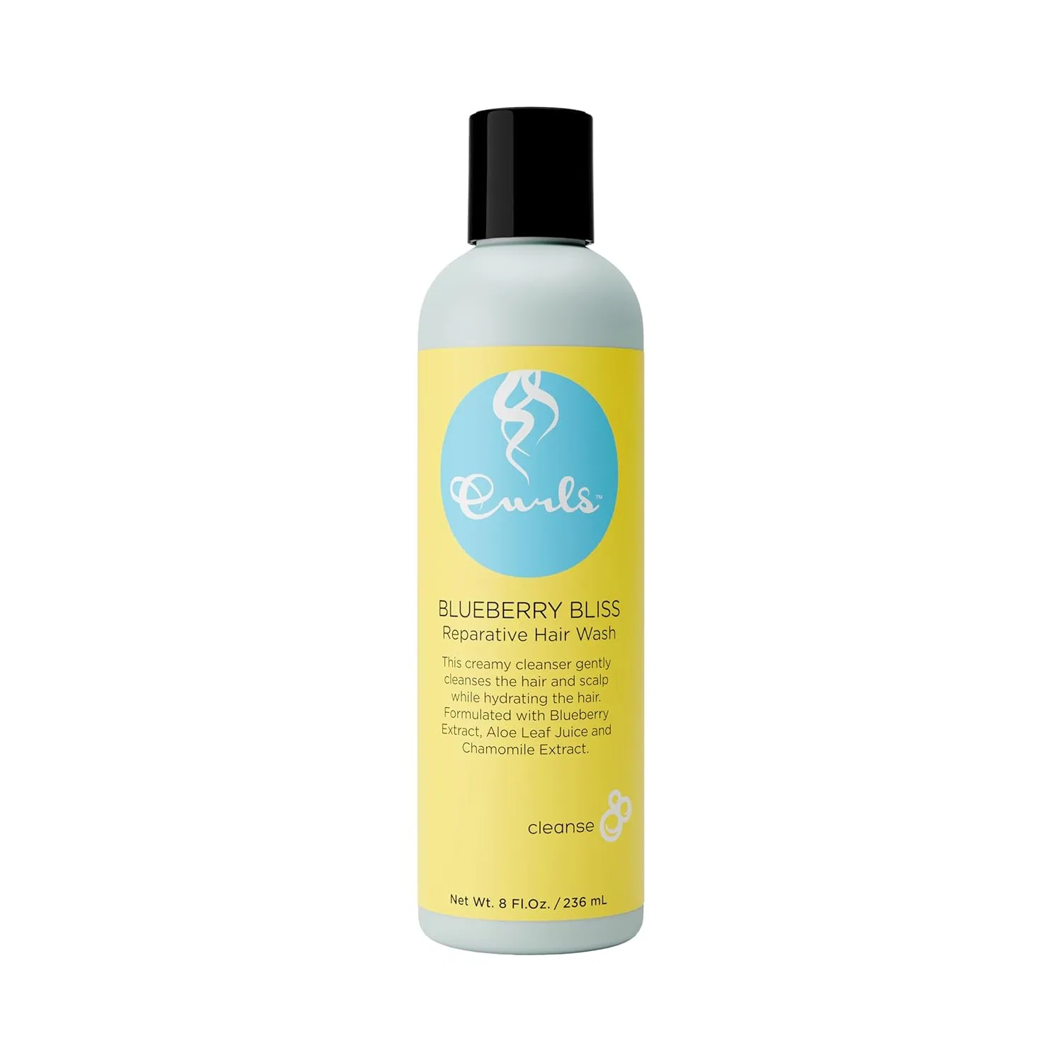 Восстанавливающий очищающий шампунь Blueberry Bliss 236 мл от Curls