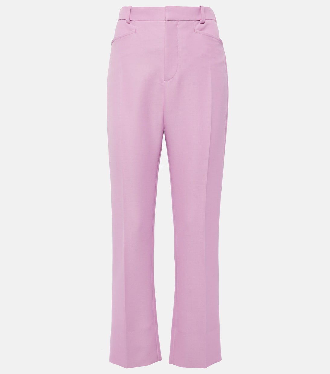 

Узкие брюки из смесовой шерсти Tom Ford, Light Pink