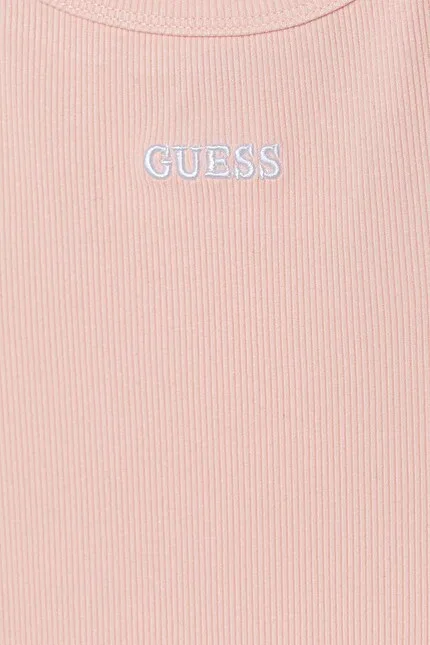 Платье мини из вискозы Guess, розовый — фото 3
