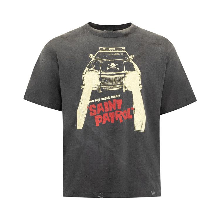 

Футболка Saint Michael Saint Patorol Short-Sleeve Tee, Black
