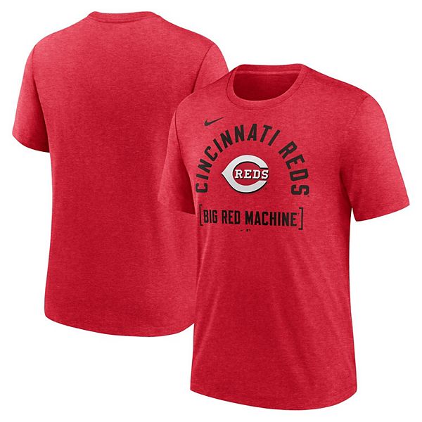 

Мужская футболка heather red cincinnati reds swing big tri-blend Nike