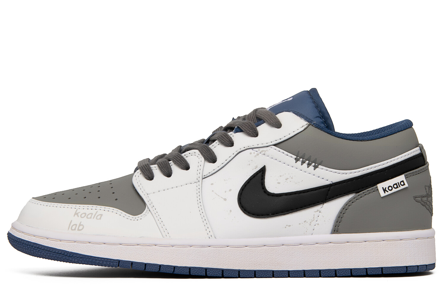 

Кроссовки Air Jordan 1 Vintage Basketball Shoes Men Low-top White/Brown, коричневый