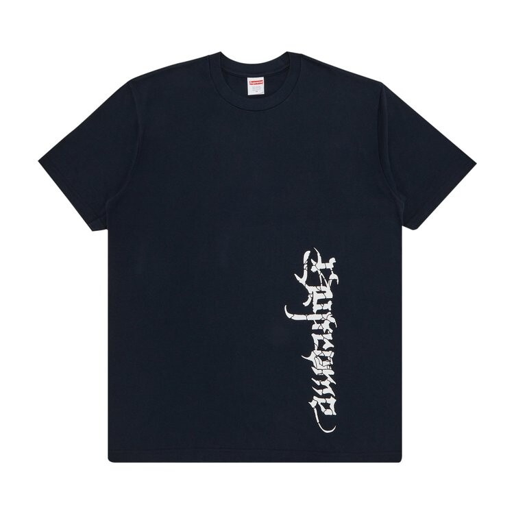 

Футболка Supreme Satan Tee, темно-синий