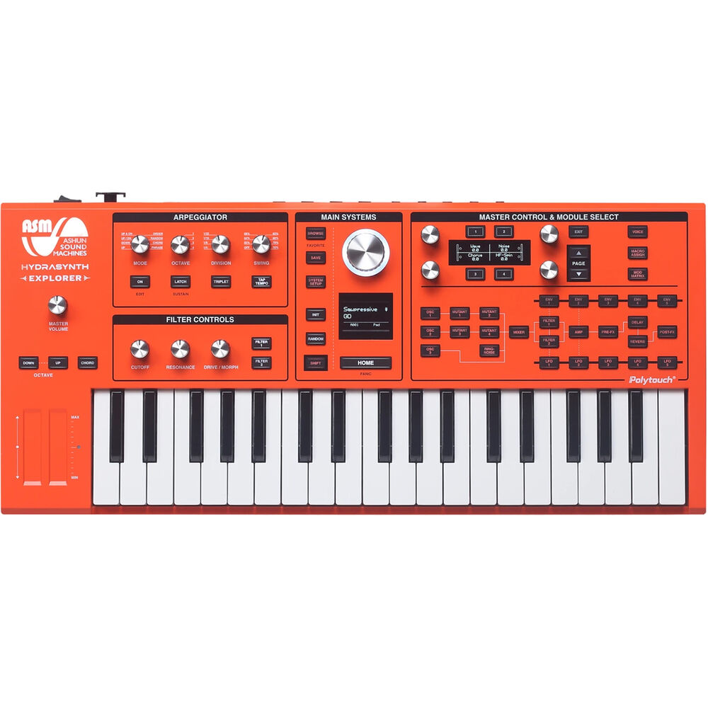 

Синтезатор ASM Hydrasynth Explorer Portable Digital Wave-Morphing HSMK8E