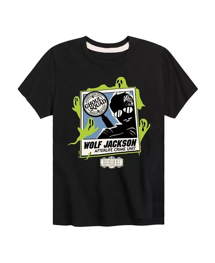 

Футболка Big Boys Beetlejuice Wolf Jackson с рисунком Hybrid, черный