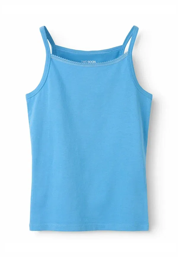 Топ-майка 3шт undershirt Two Soon, серебристо-голубое озеро/синий — фото 4