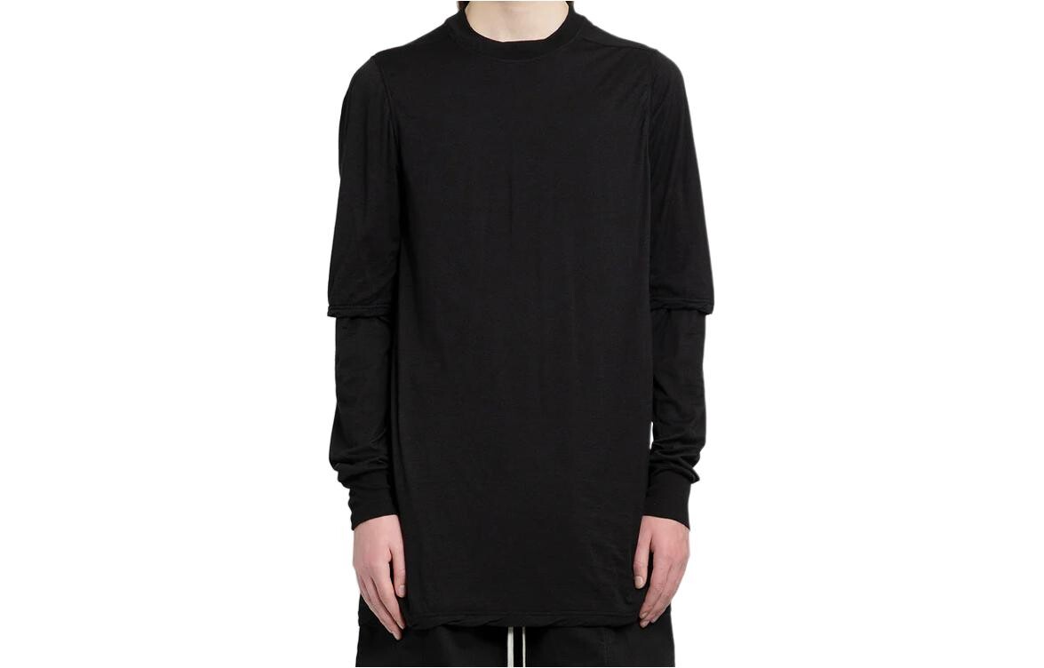 

Футболка мужская черная Rick Owens Drkshdw, черный
