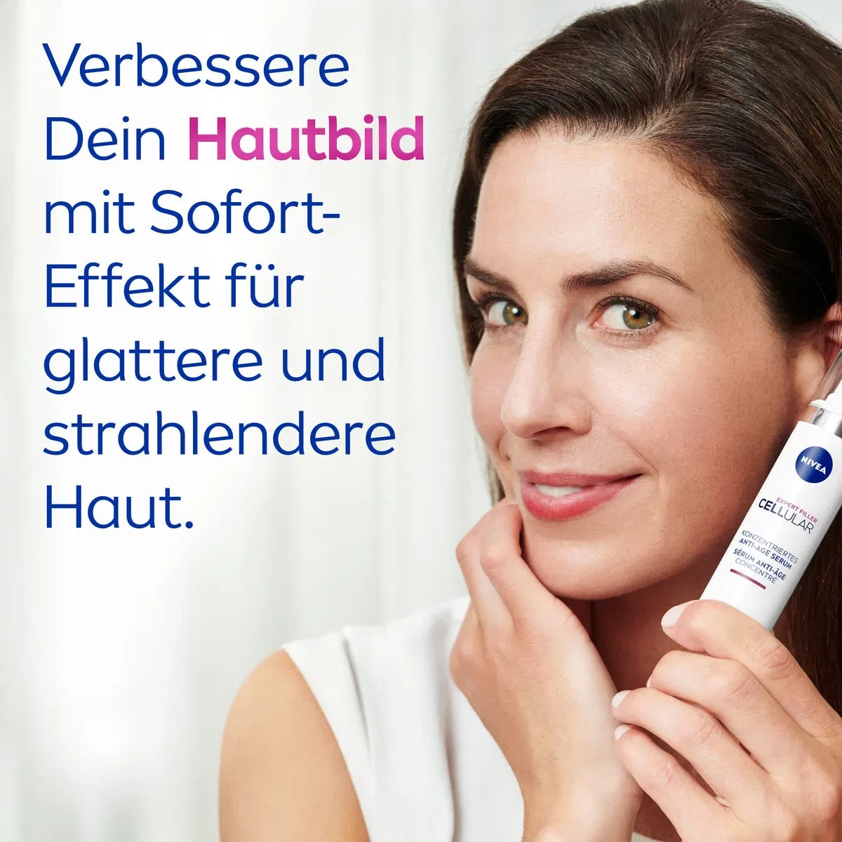 Сыворотка Beiersdorf — Концентрированная антивозрастная для лица «Cellular Expert Filler» от NIVEA — фото 4