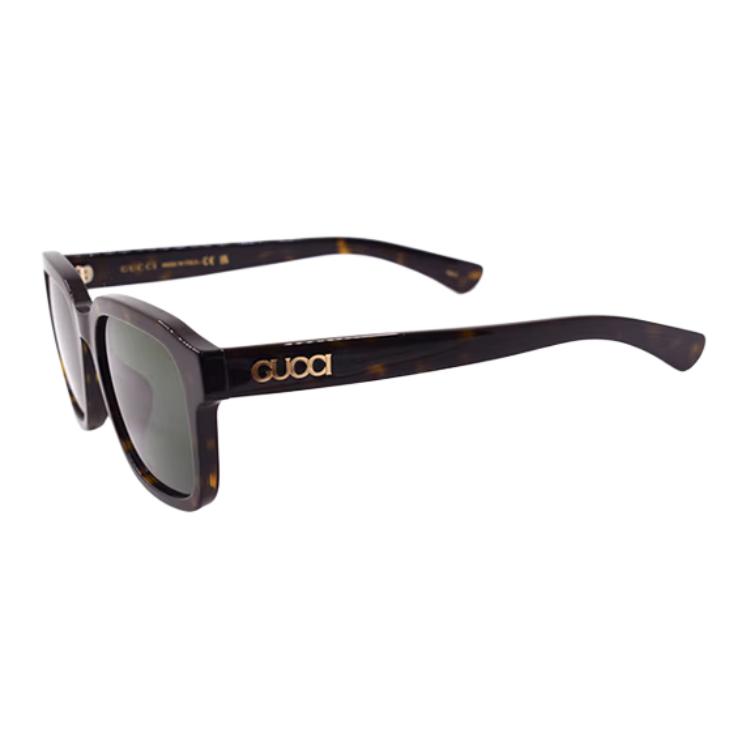 GUCCI Квадратная оправа для очков мужские черепаховые, Tortoiseshell — фото 4