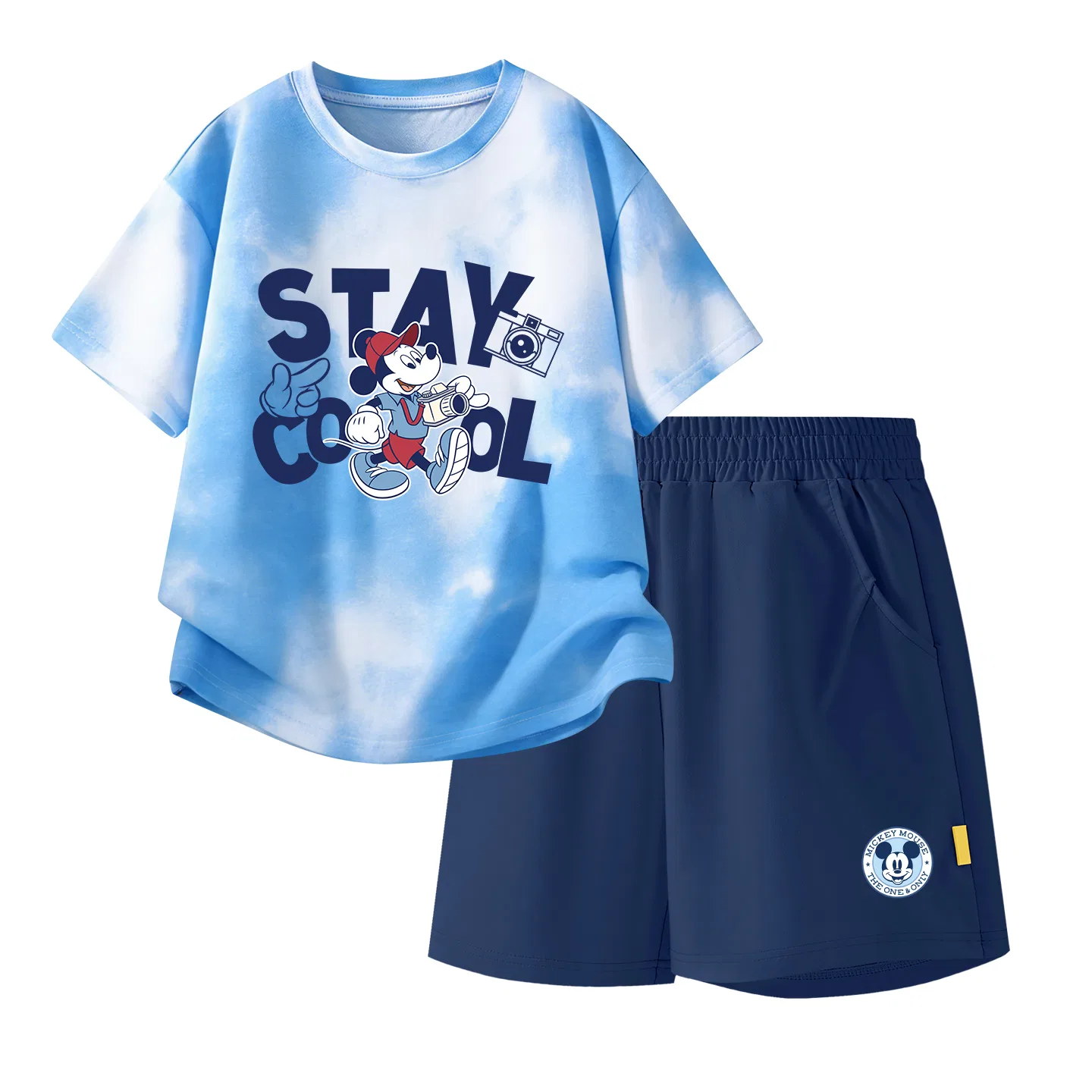 Детский спортивный костюм Casual Sportswear 2 Piece Set Disney, Delorone K Yellow Pink+Delorone K_Bottom Right Milk Gluten-Free — фото 4