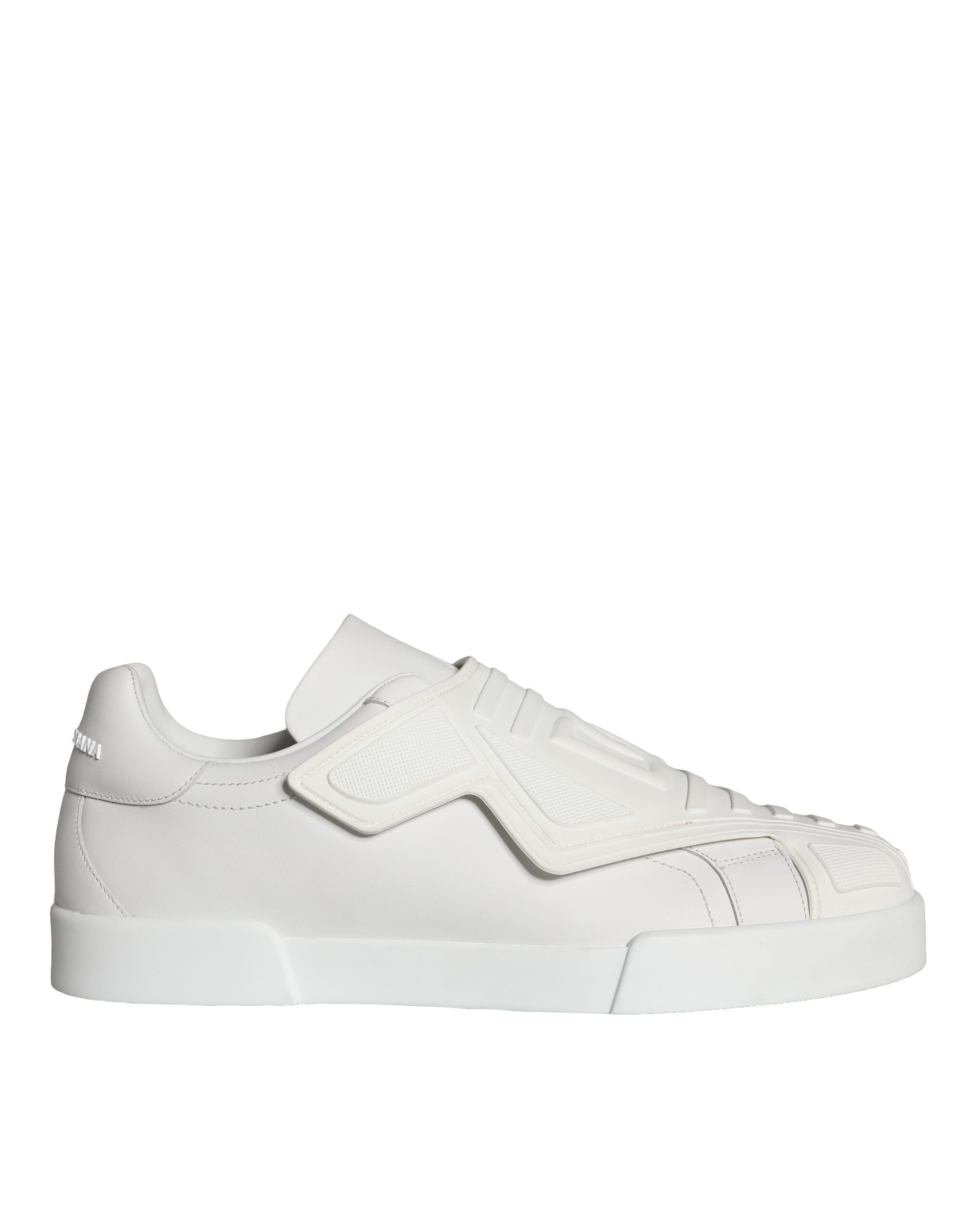 

Белые кожаные кроссовки Slip On Low Top Dolce & Gabbana