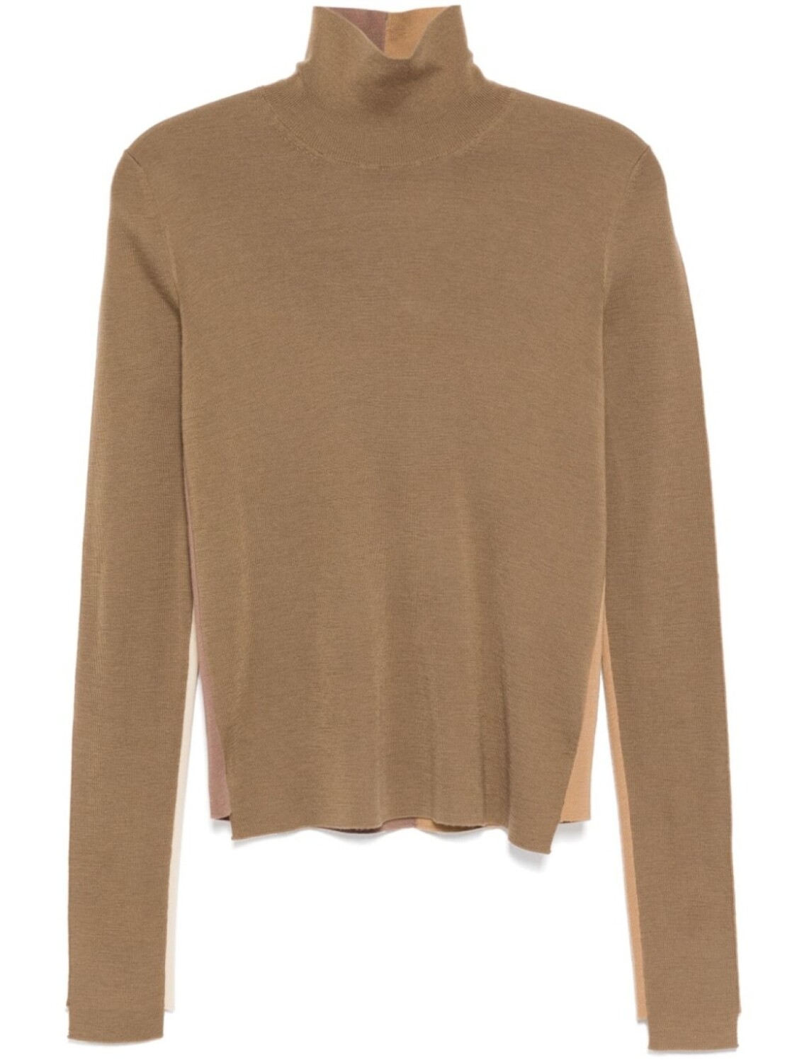 

Джемпер с высоким воротником JNBY, коричневый