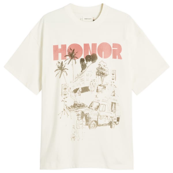 

Футболка для уличной вечеринки Honor The Gift, Bone