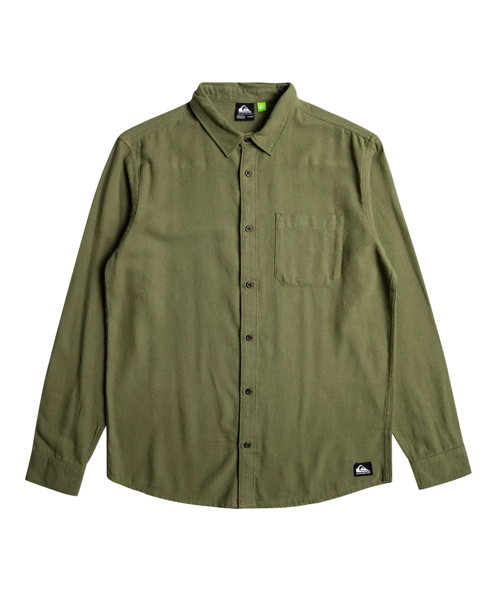 

Рубашка Quiksilver с длинными рукавами "SOLID MOTHERFLY", цвет Four Leaf Cl