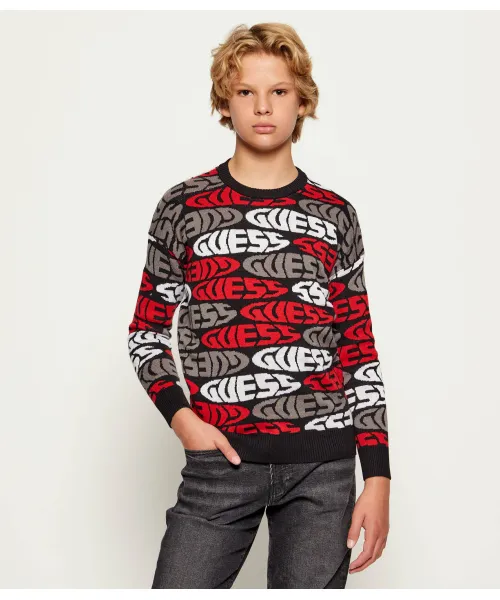 

Свитер Oversize fit Guess, мультиколор
