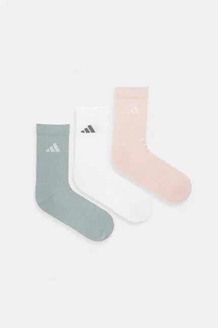 Носки 3 шт длинные Adidas, оранжевый