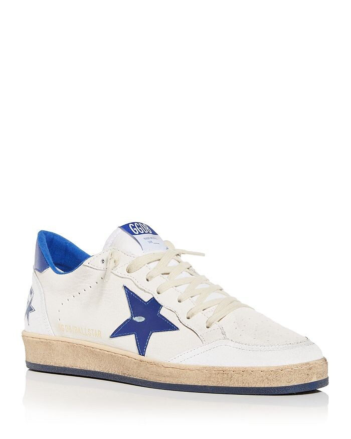 

Мужские низкие кеды Golden Goose Ball Star, синий