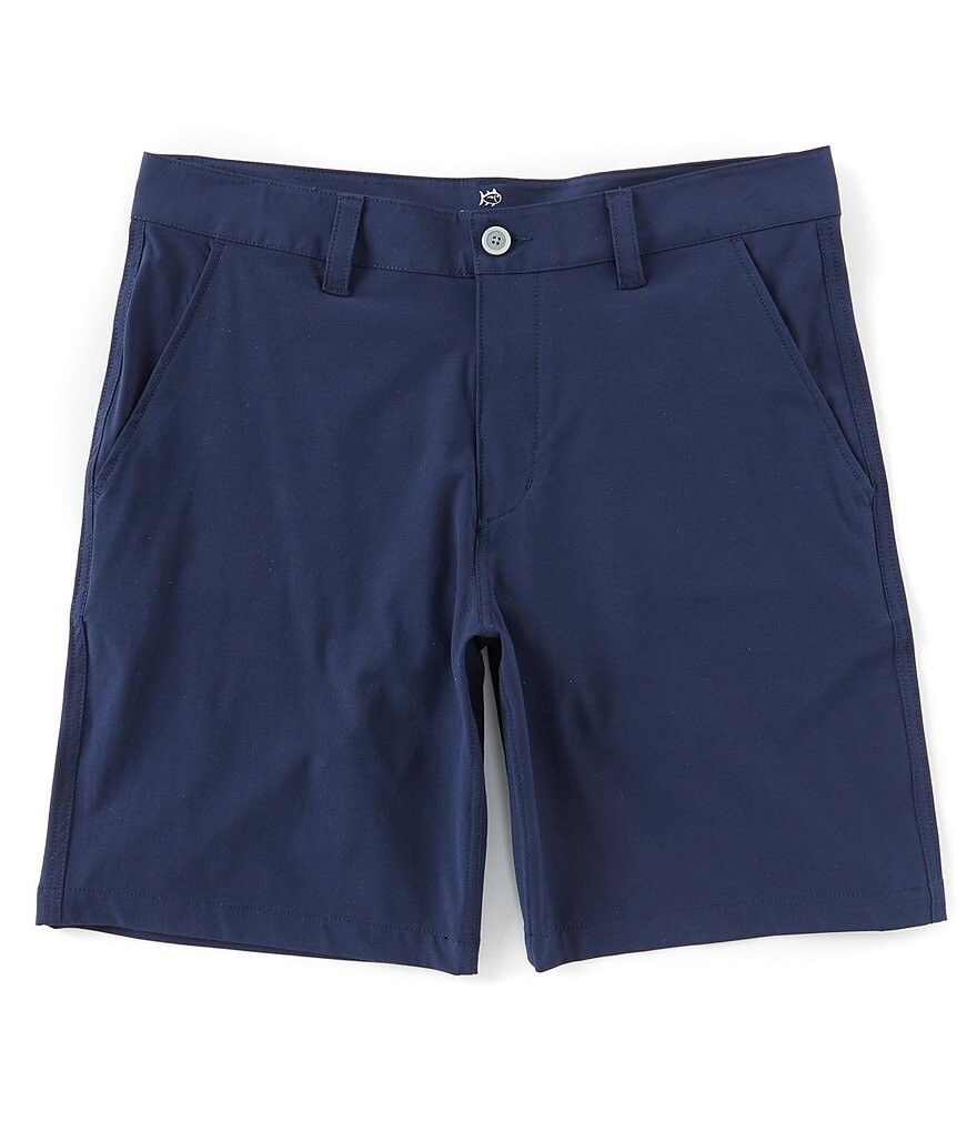 

Southern Tide T3 Flat-Front 9Шорты с заливом по внутреннему шву, синий