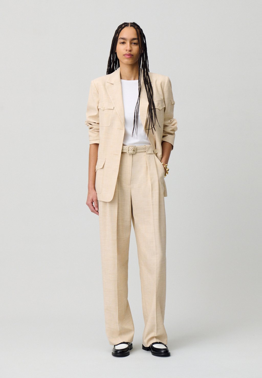 

Брюки PEGGY Claudie Pierlot, цвет Beige Clair