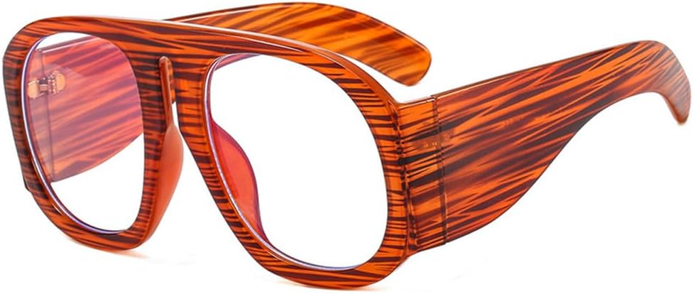 

Солнцезащитные очки UV400 для панк-стиля, с большой оправой и градиентными линзами, подходят для женщин и мужчин, для бега и занятий спортом на открытом воздухе generic, Brown-clear