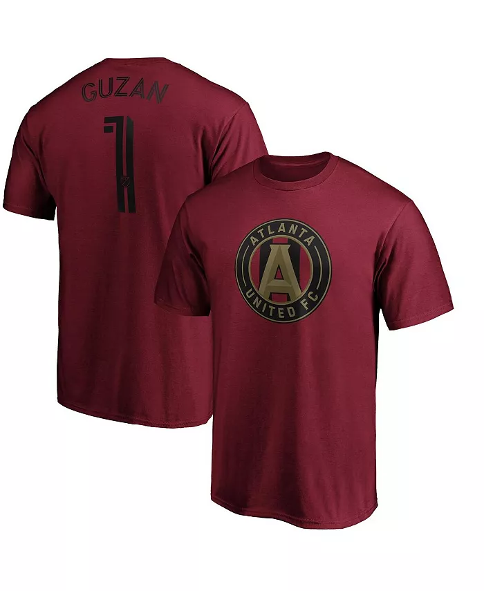 

Мужская футболка Atlanta United FC аутентичная с именем и номером игрока Brad Guzan, красная Fanatics Mto Label