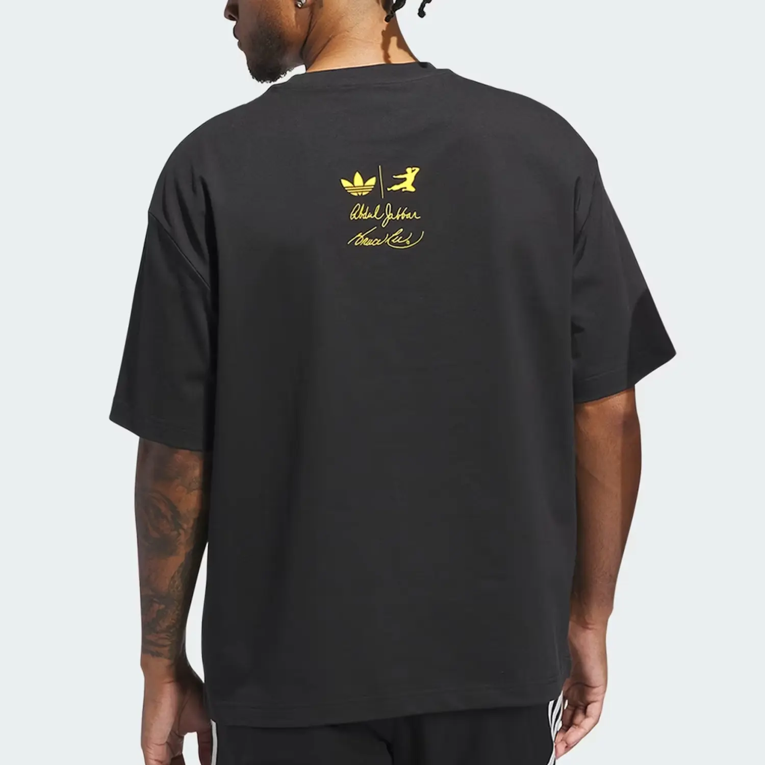 Футболка унисекс Kareem Scoring Champ Graphic Adidas Originals, черный — фото 4