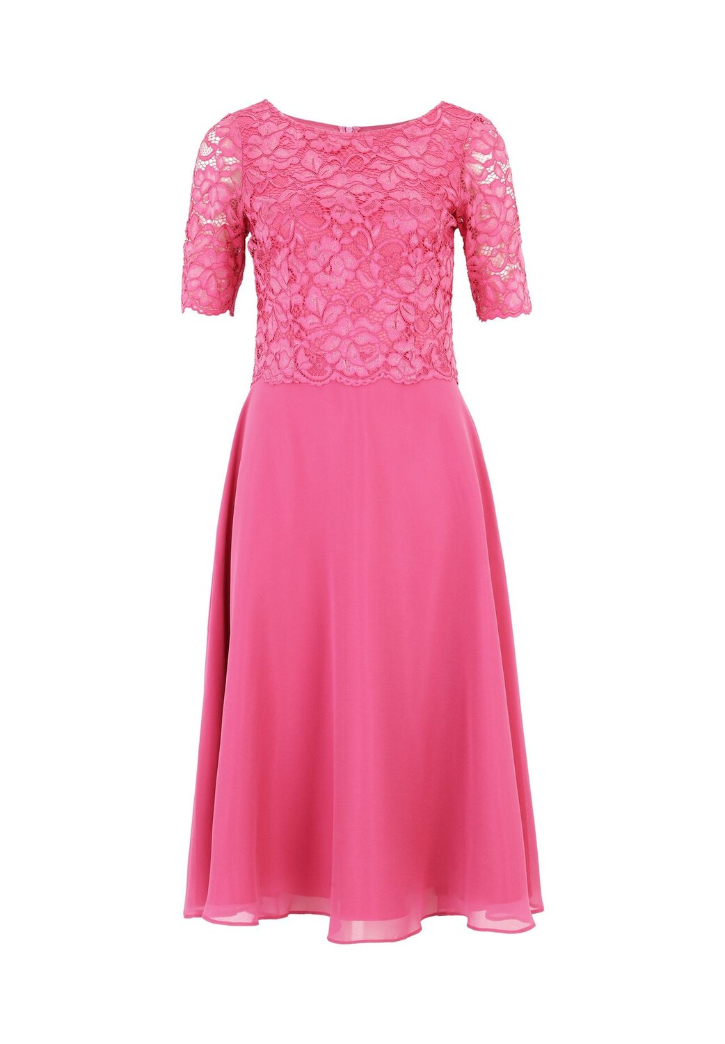 

Коктейльное платье с кружевом Vera Mont, цвет Rose Pink