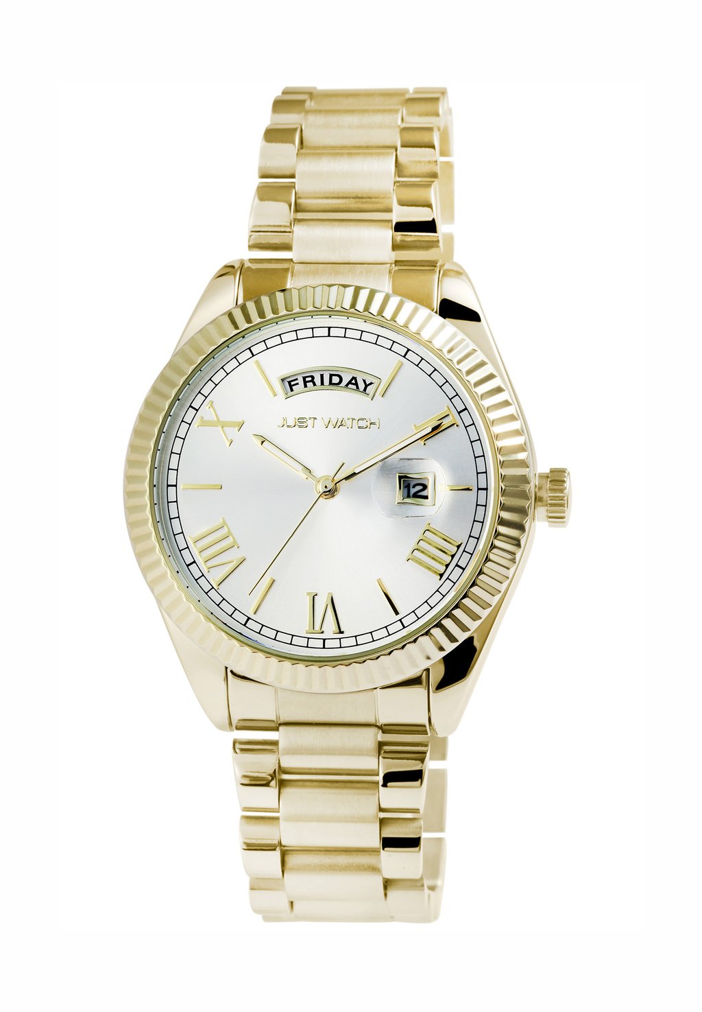 

Часы LUKA UNISEX MIT DATUMS- UND Just Watch, золотистый