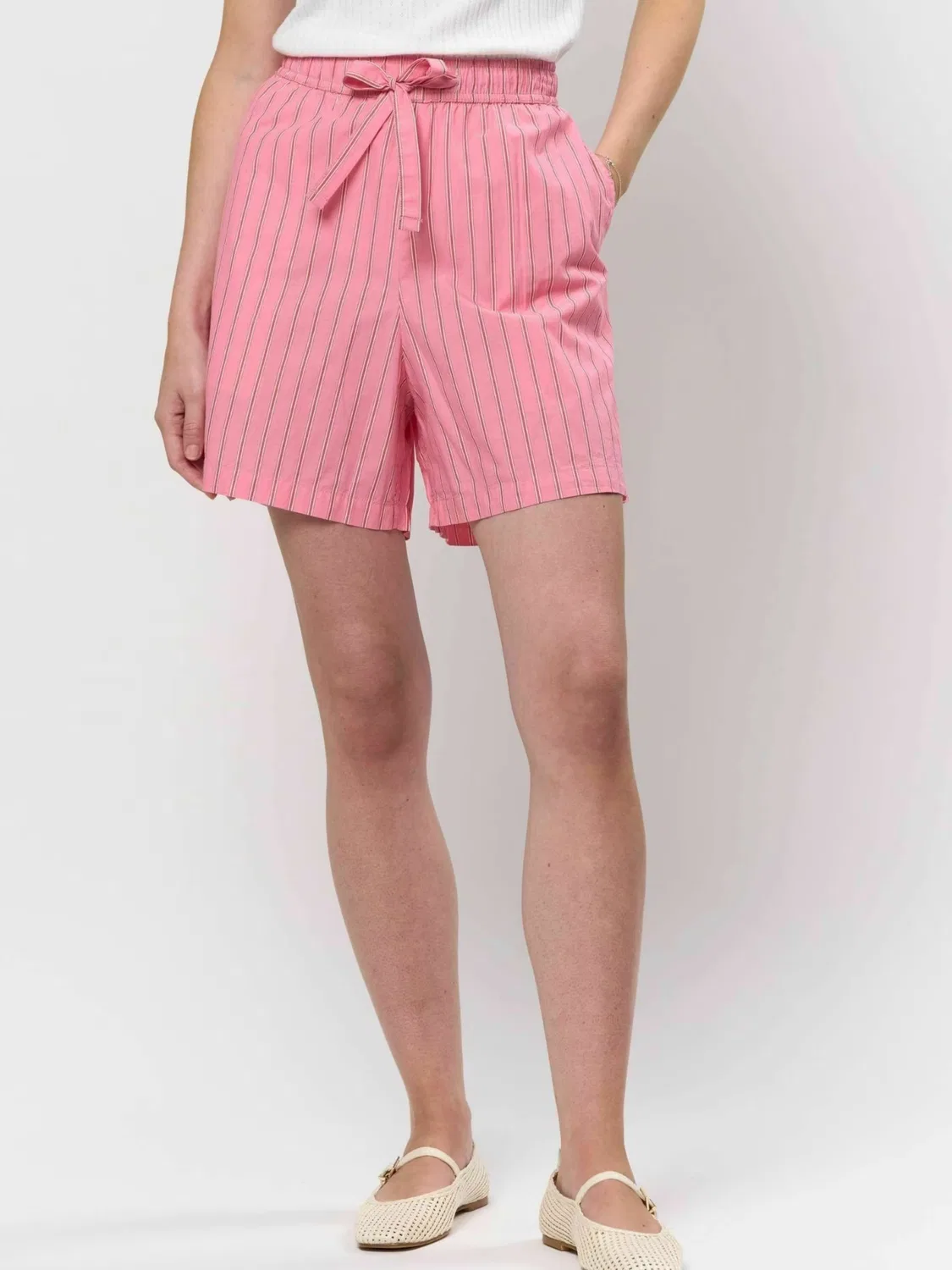 Обычные брюки ' Margo striped ' U.S. Polo Assn., Light Pink — фото 4