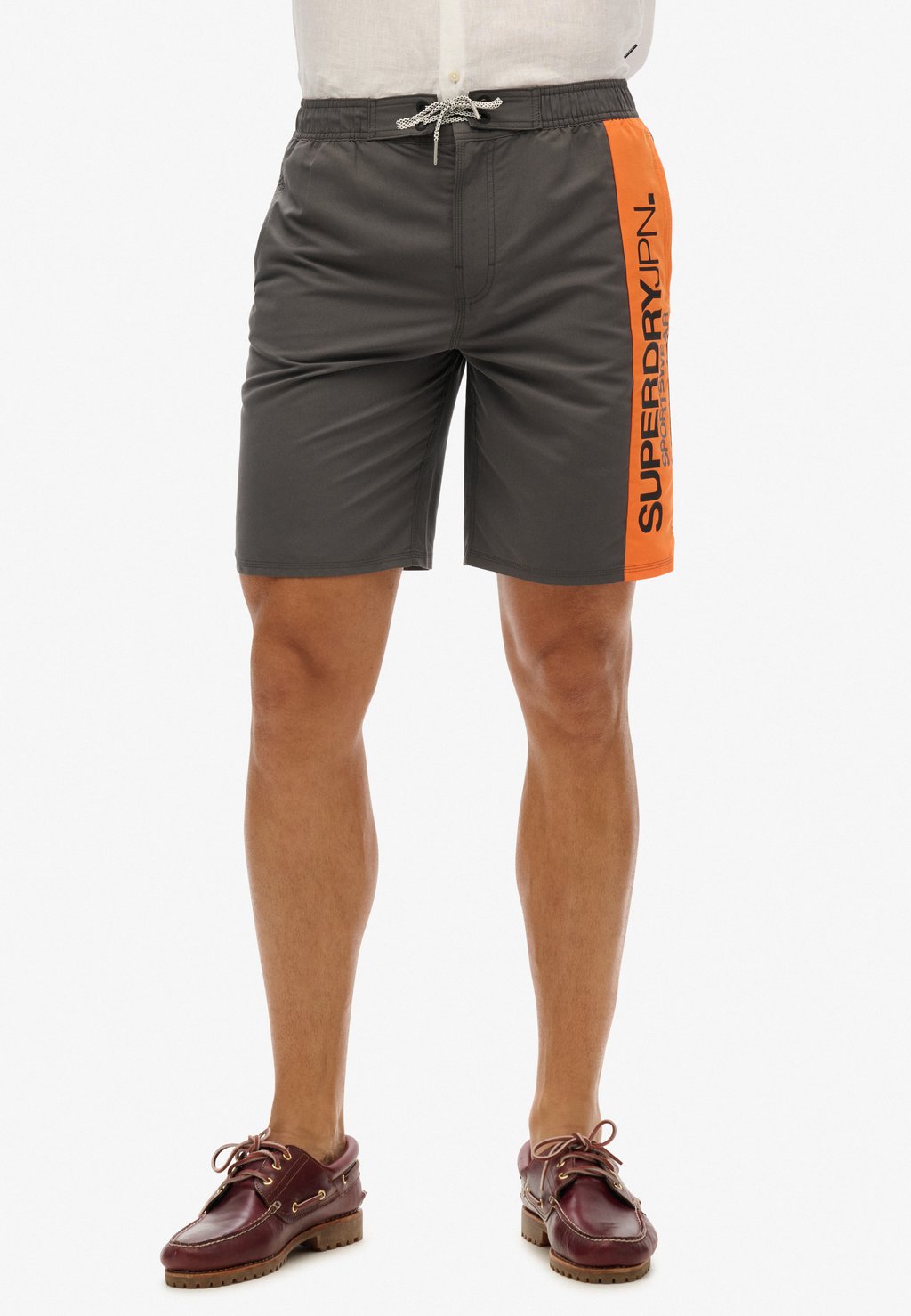 

Шорты для плавания LOGO Superdry, темно-серый