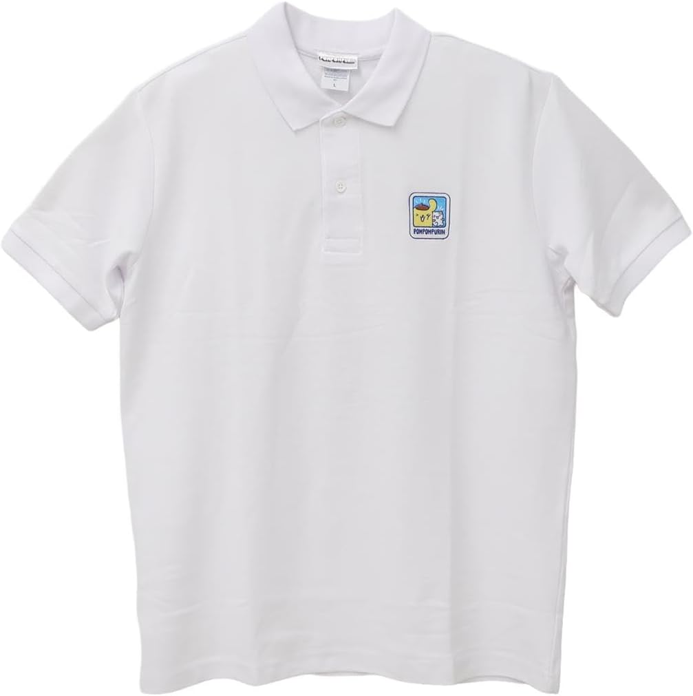 

Рубашка поло Pom Pom Plin, белая, большая Watanabe