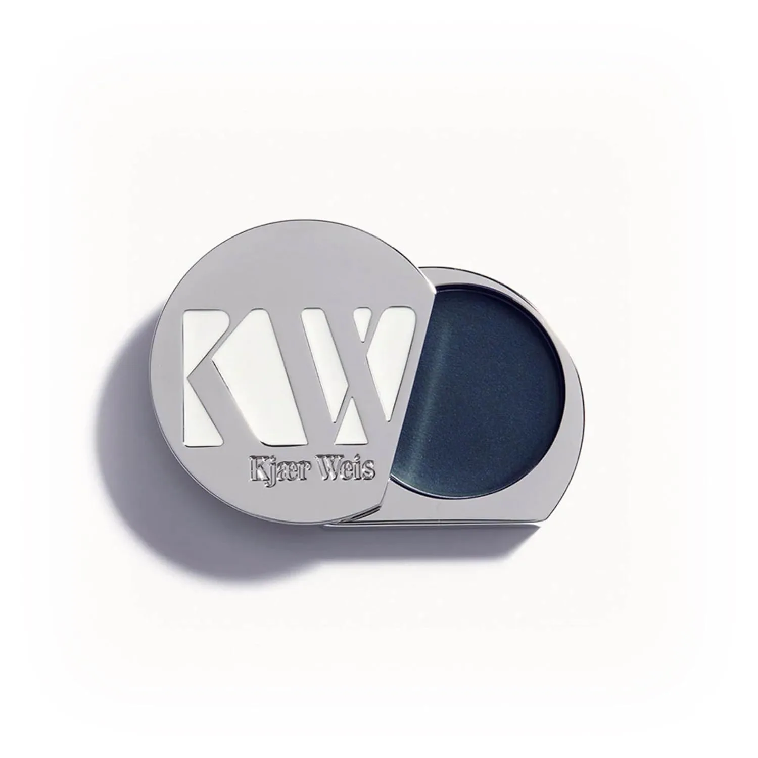 Тени для век Kjaer Weis Cream Eyeshadow, стойкие кремовые с металлическим золотым оттенком, органический состав Kjær Weis, Enticing